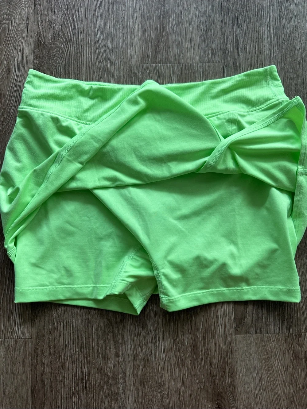 Nike‎ Court Dri-Fit Victory Tennis Skort Slim Fit Neon Green Medium
